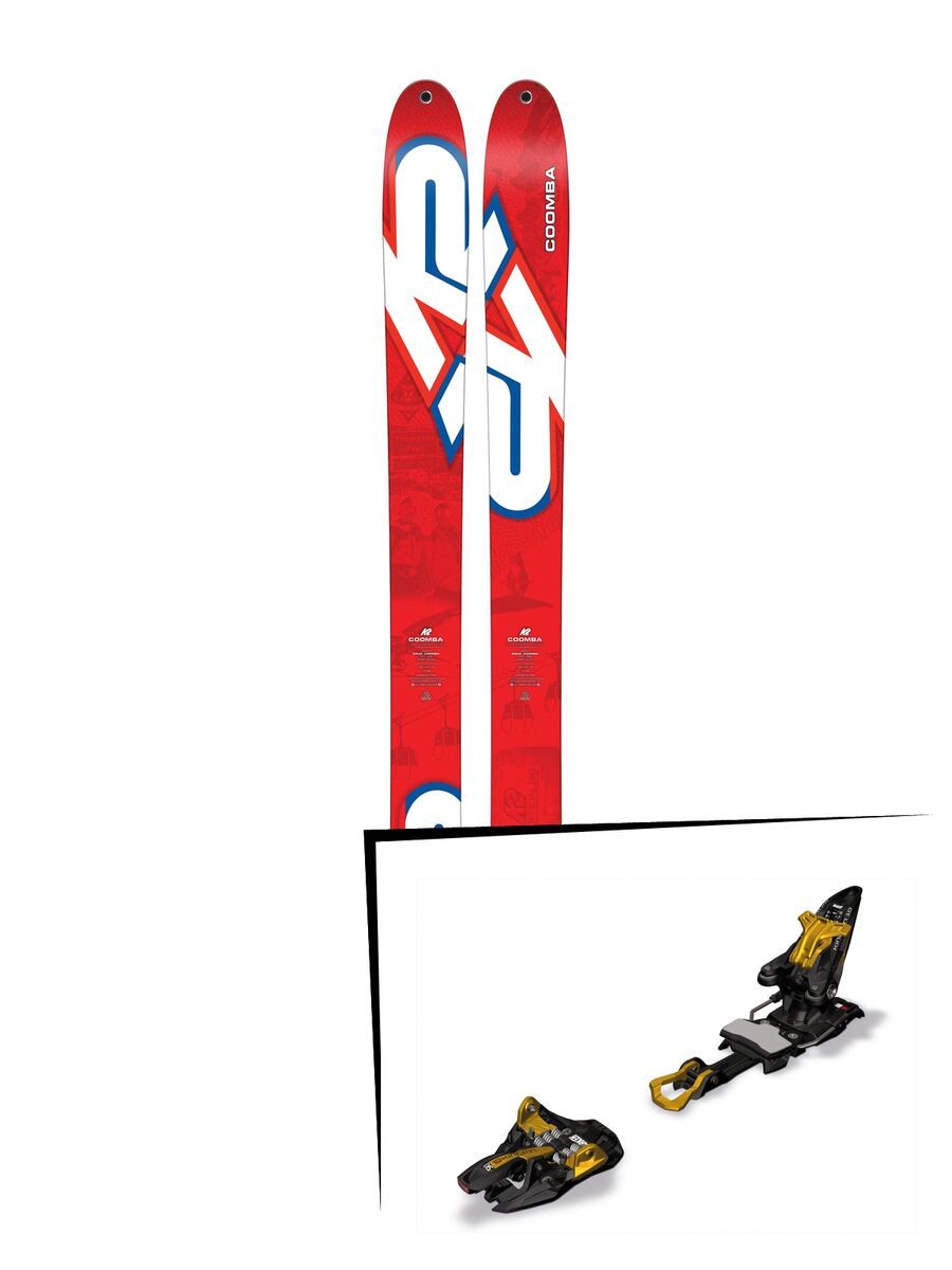 Set: K2 SKI Coomback 114 2017 + Marker Kingpin 10 (1289301) - Bild 1