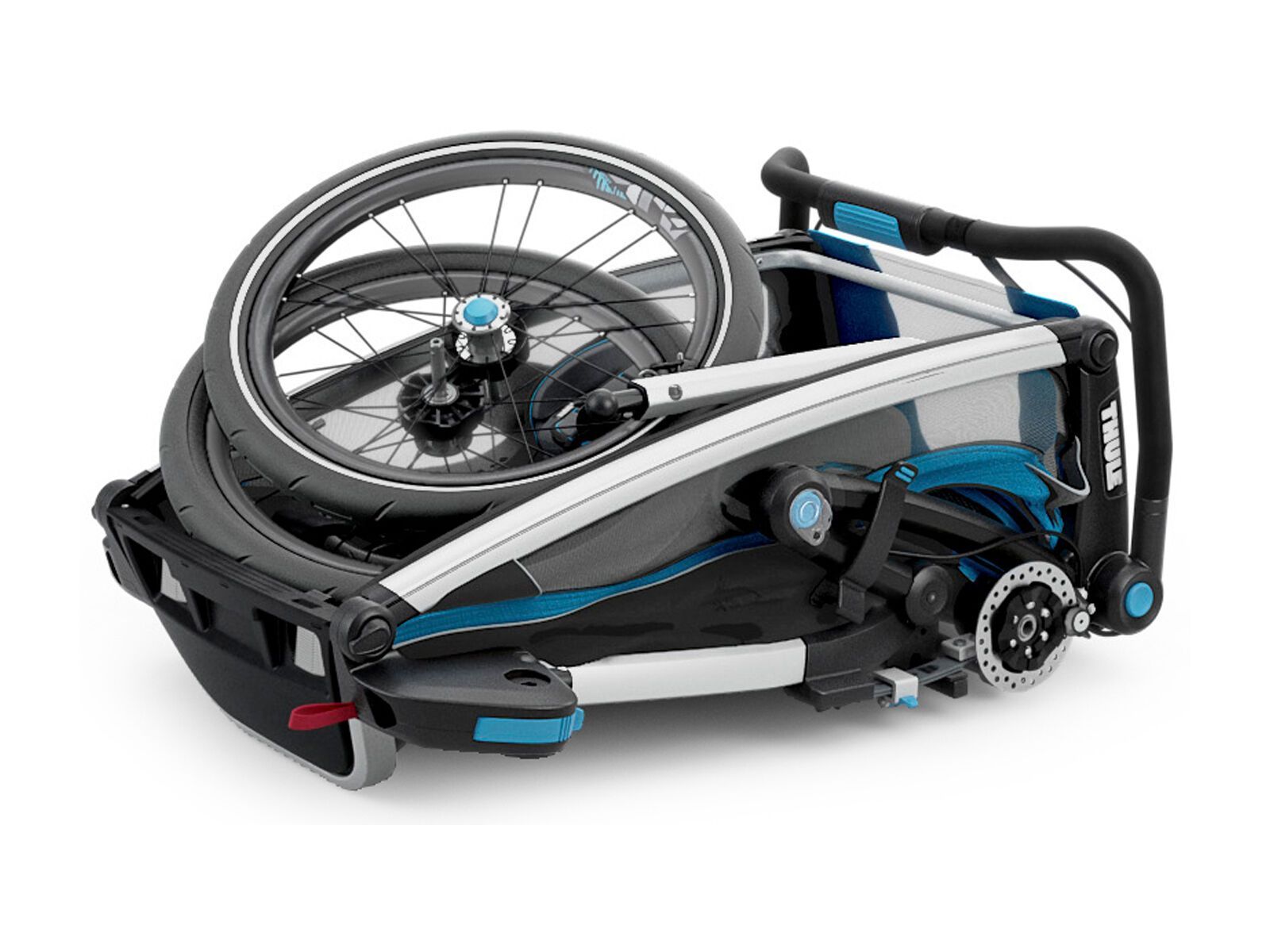 Thule Chariot Sport 1, thule blue/black - Bild 6