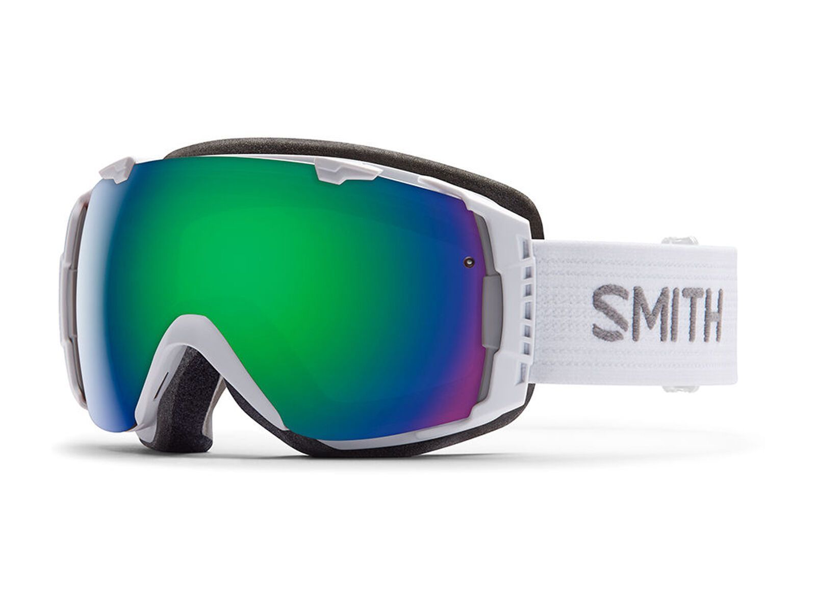 Smith I/O + Spare Lens, white/green sol-x mirror - Bild 1