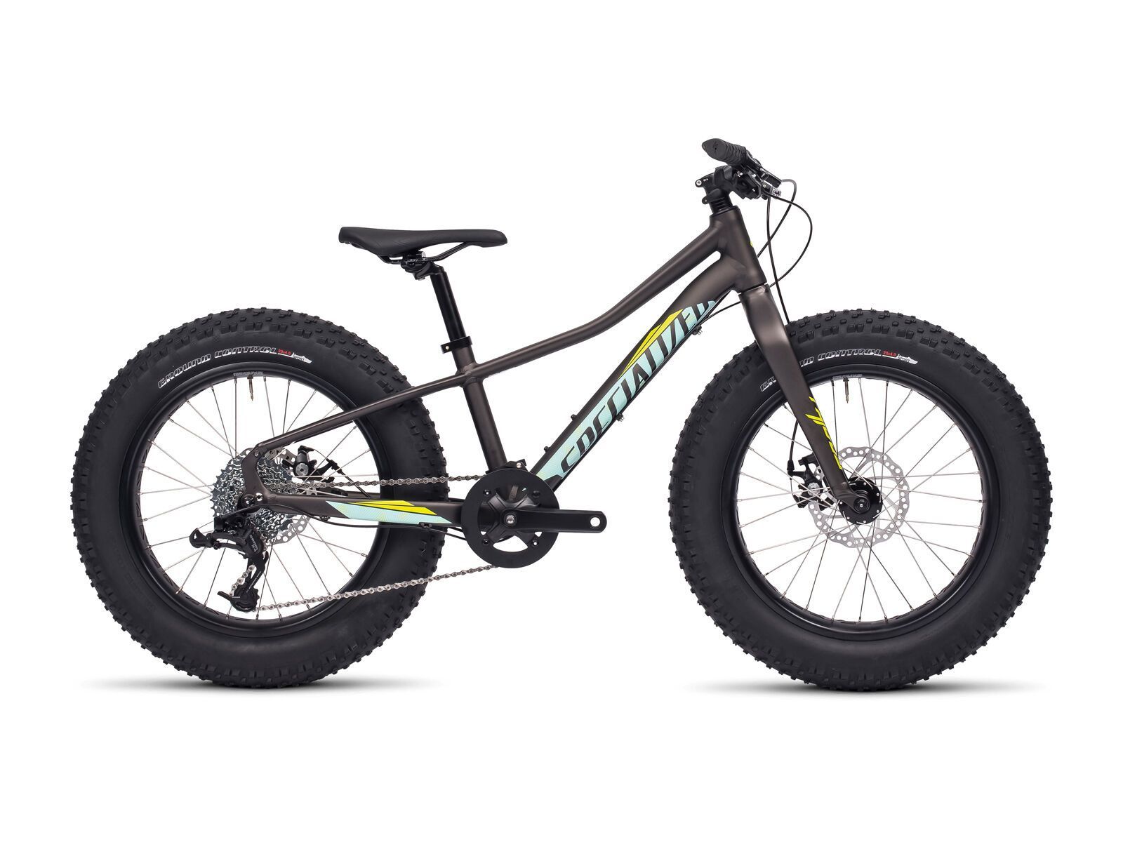 Specialized Fatboy 20, satin warm charcoal/teal/hyper - Bild 1