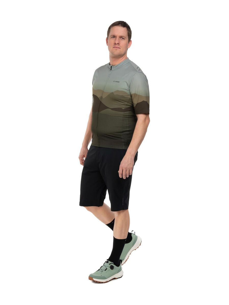 Cube Trikot CMPT Mountain kurzarm, green - Bild 5