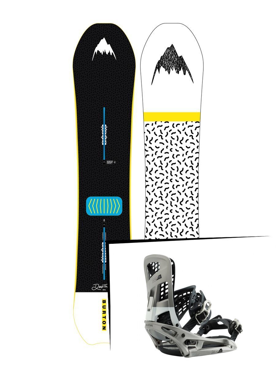 Set: Burton Deep Thinker 2019 +  Genesis EST (2218336S) - Bild 1