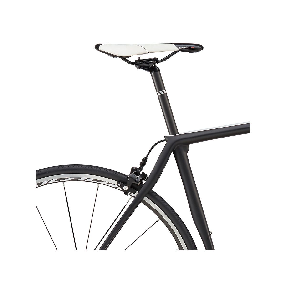 Cannondale Synapse Carbon Ultegra Di2, jet black w/ magnesium white and nearly black, matte - CRB - Bild 5