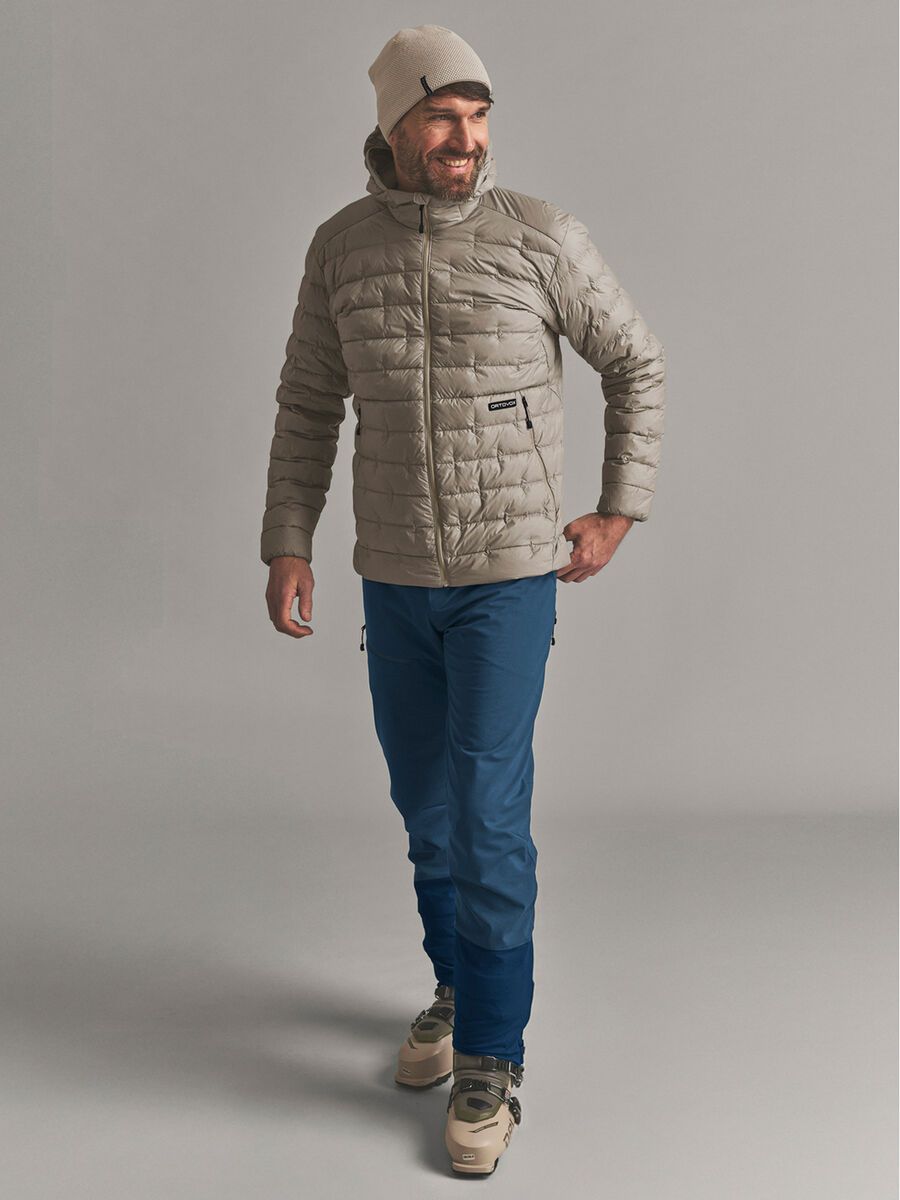 Ortovox DownWool 180 Hooded Jacket M, dark linen - Bild 5
