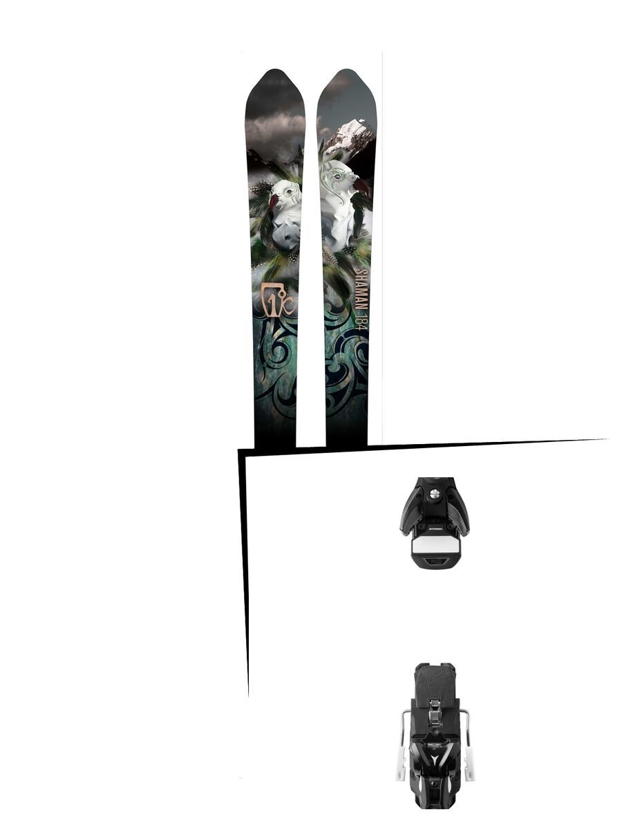 Set: Icelantic Shaman 2016 + Atomic STH 13 WTR (1681268) - Bild 1