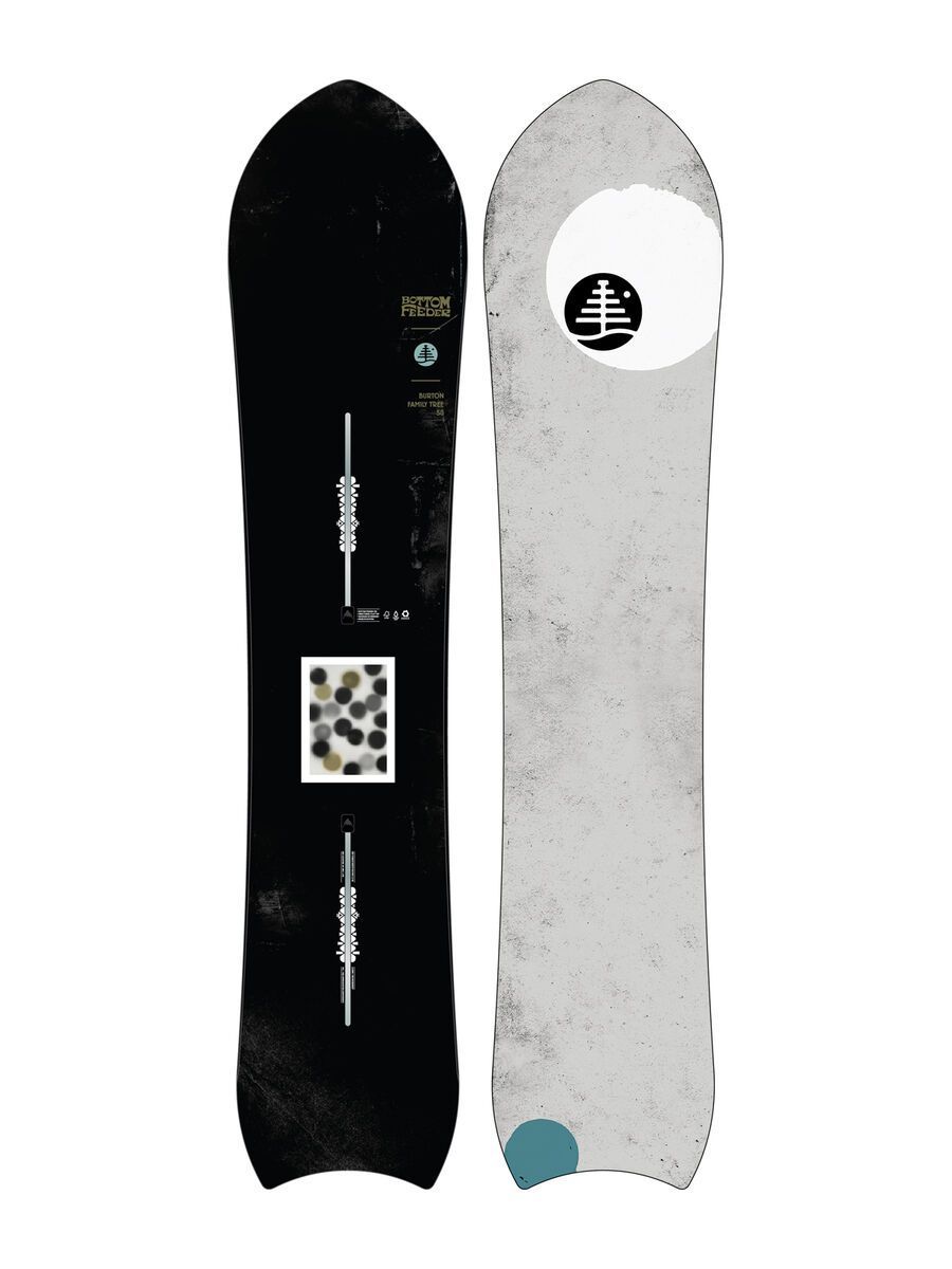 Set: Burton Family Tree Bottom Feeder 2019 + Burton Malavita EST camp on green - Bild 2