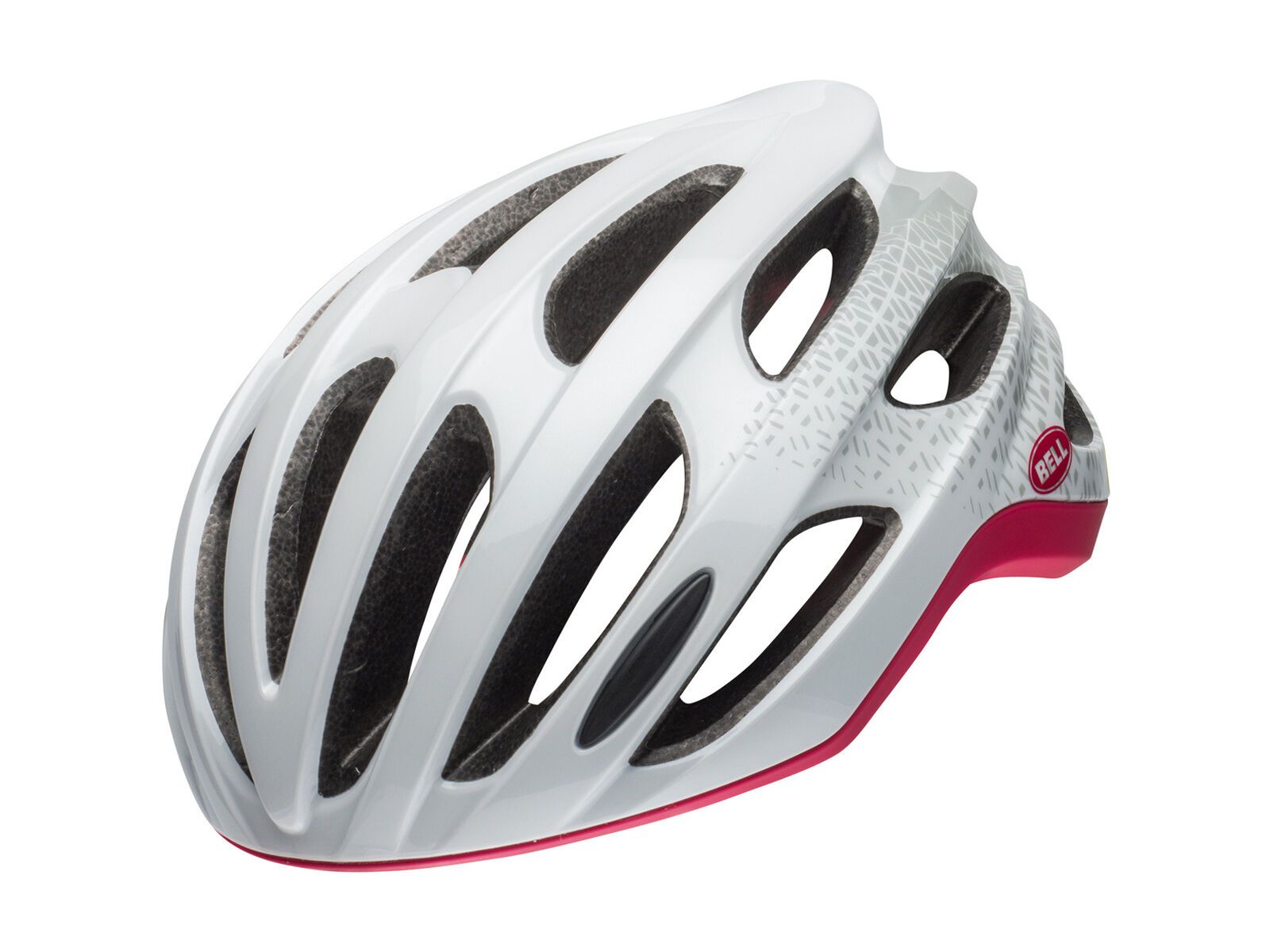 Bell Nala Joy Ride MIPS, matte/gloss white/cherry dissolve - Bild 1