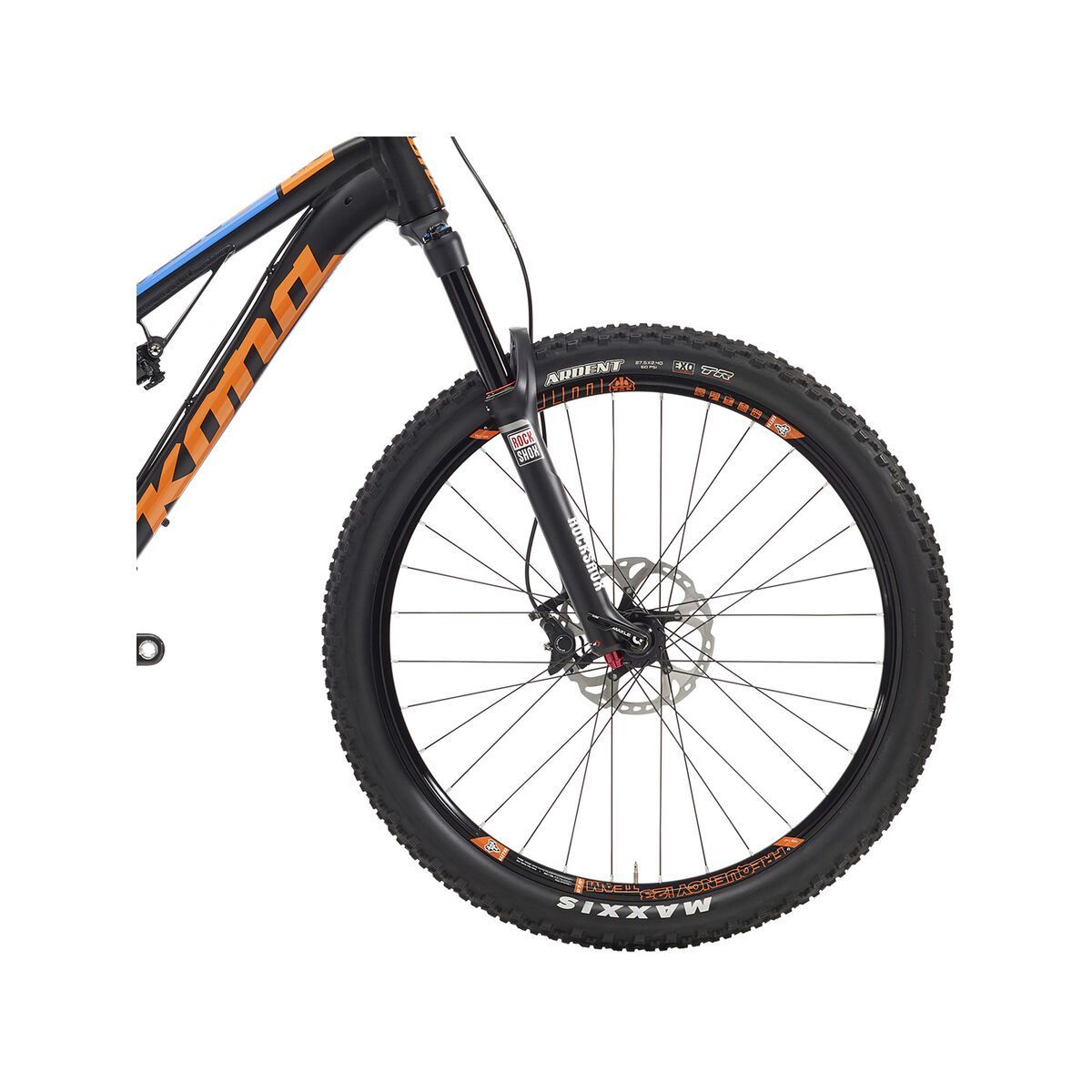Kona Process 134 Supreme, matt black w/ gloss orange and blue decals - Bild 2