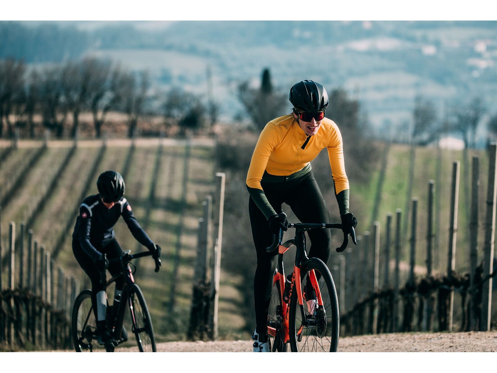 Castelli Beta RoS W Jacket, saffron/military green - Bild 9