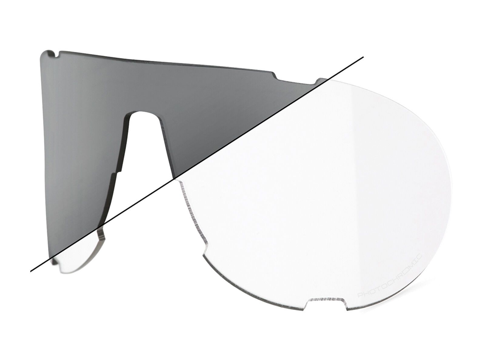 100% Westcraft Replacement Lens Shield - Photochromic Clear/Smoke - Bild 1