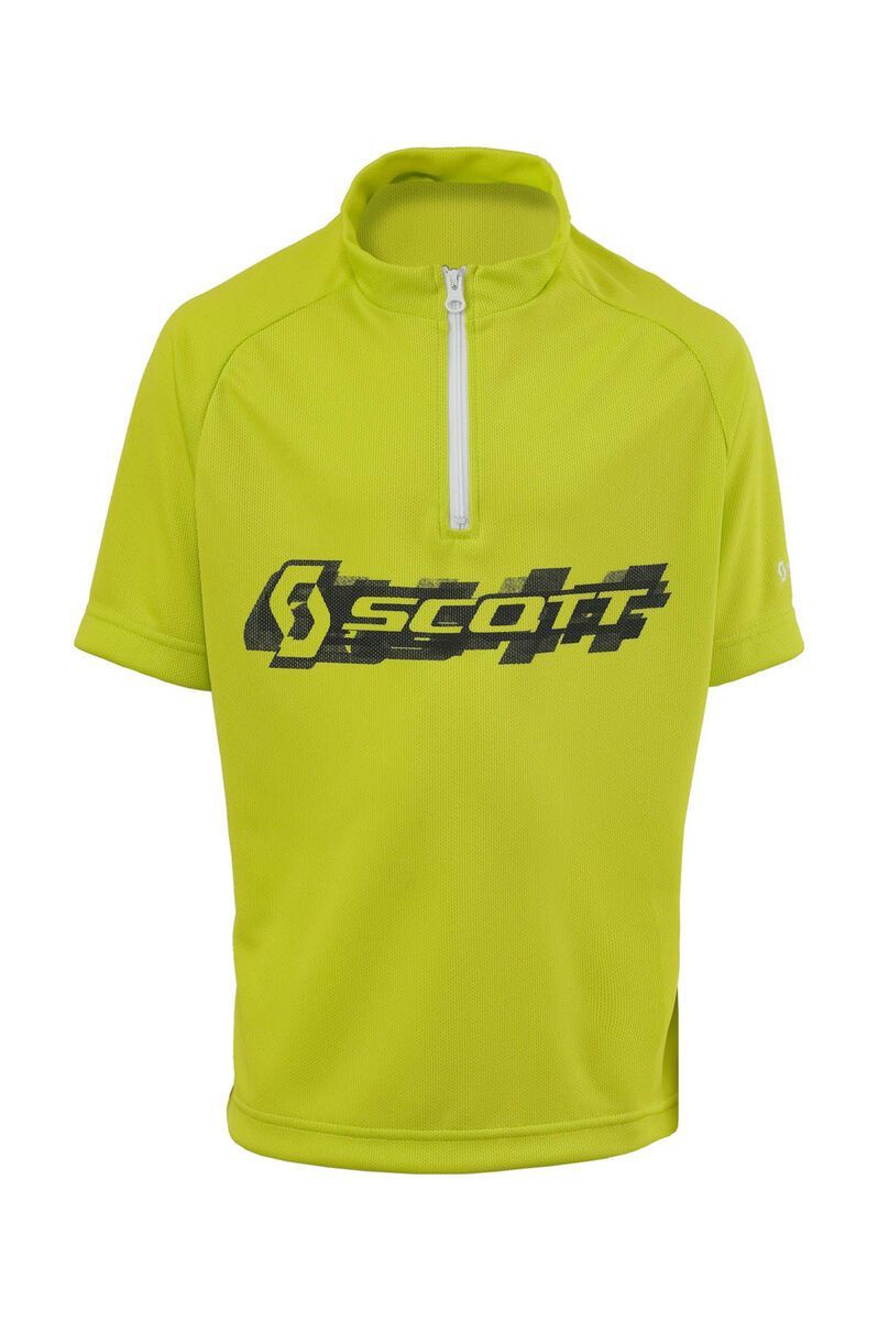 Scott Shirt JR Logo s/sl, lime green - Bild 1