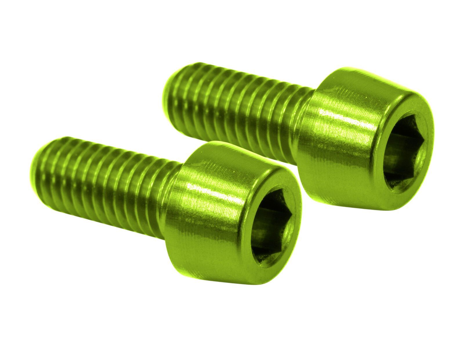 NC-17 Flaschenhalterschraube M5x12 mm, green - Bild 1