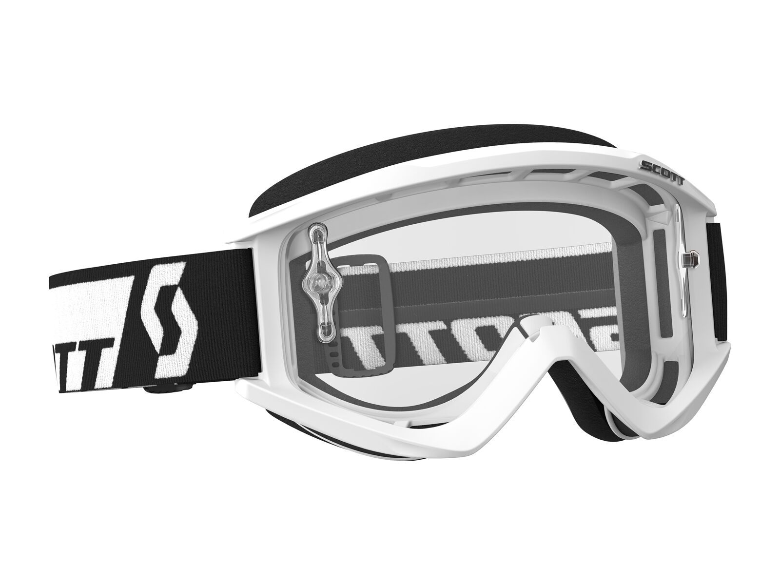 Scott Goggle Recoil Xi, white/Lens: clear - Bild 1
