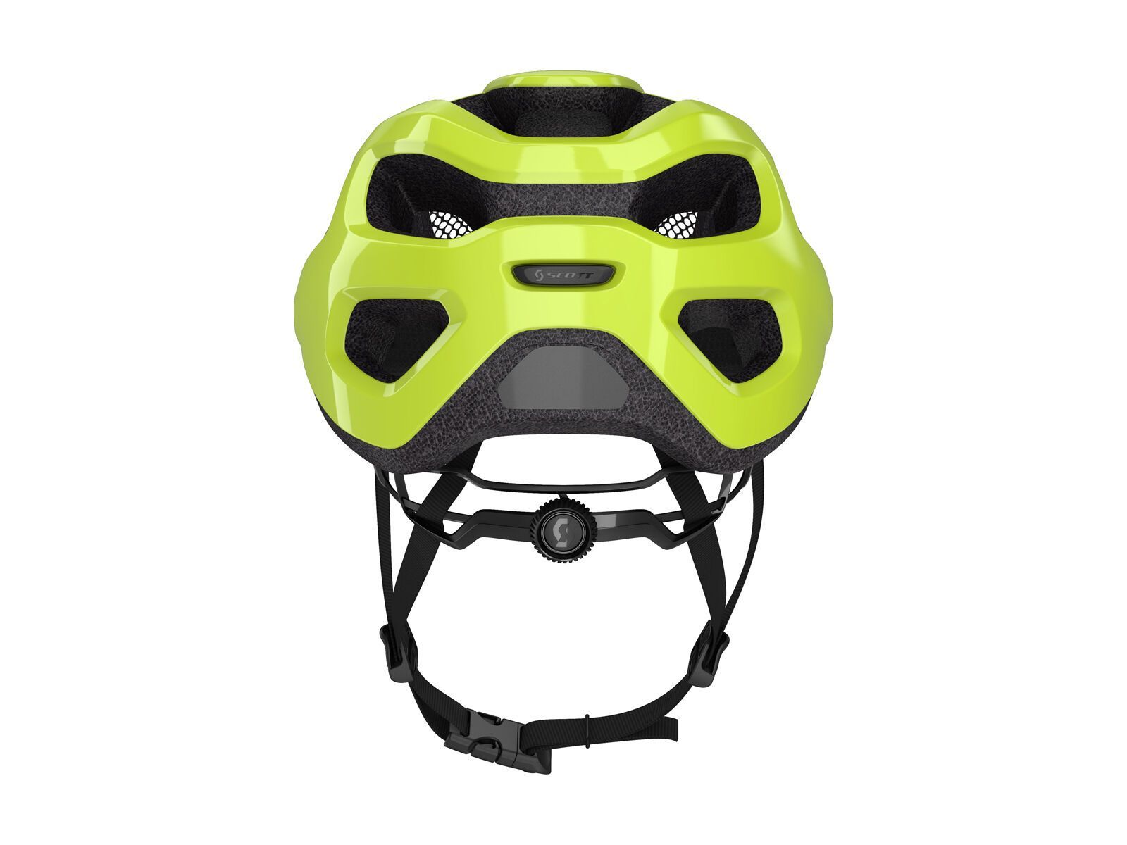 Scott Supra Road Helmet, yellow fluorescent - Bild 3