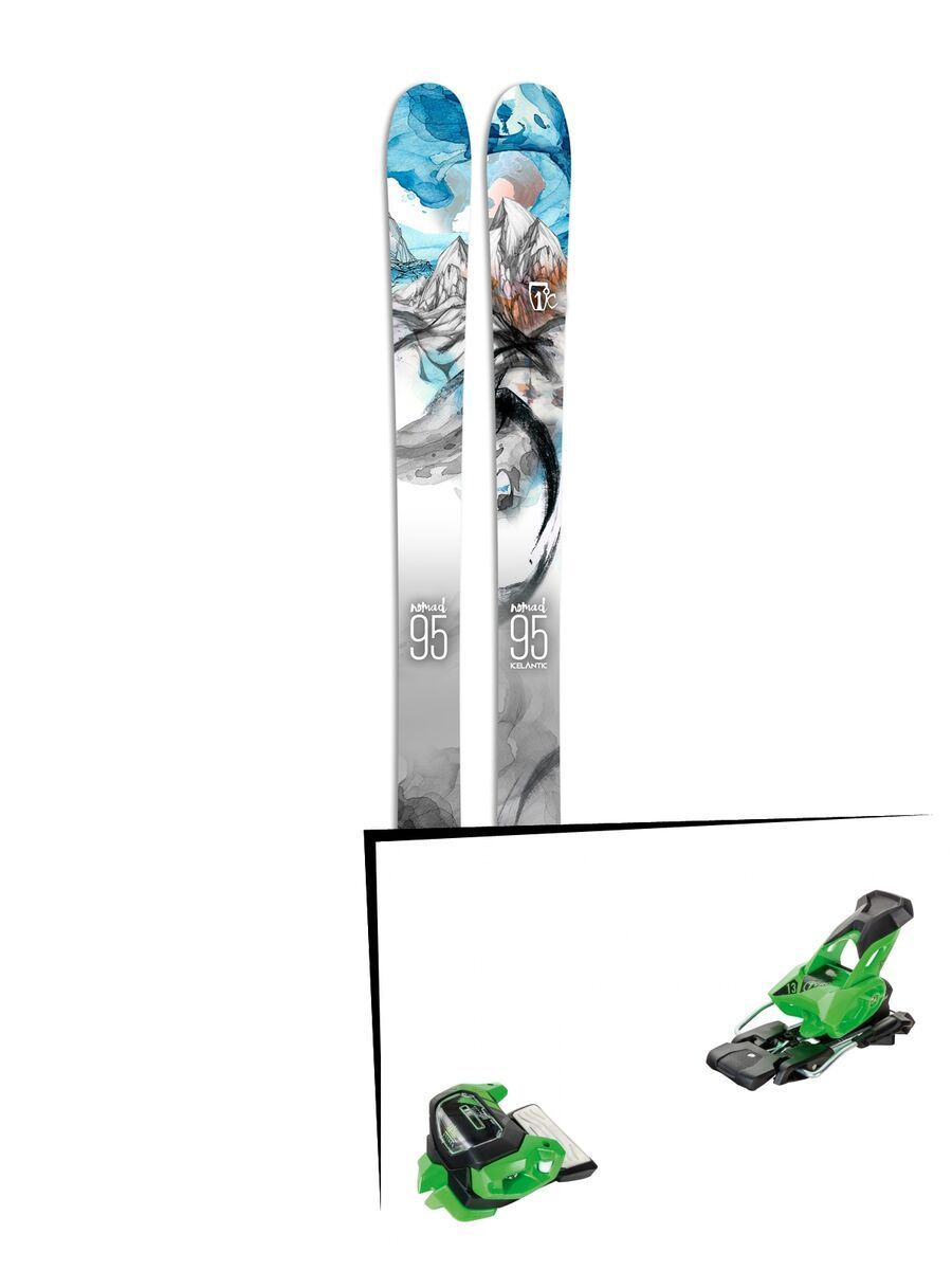 Set: Icelantic Nomad 2017 + Tyrolia Attack² 13 GW (2020412) - Bild 1