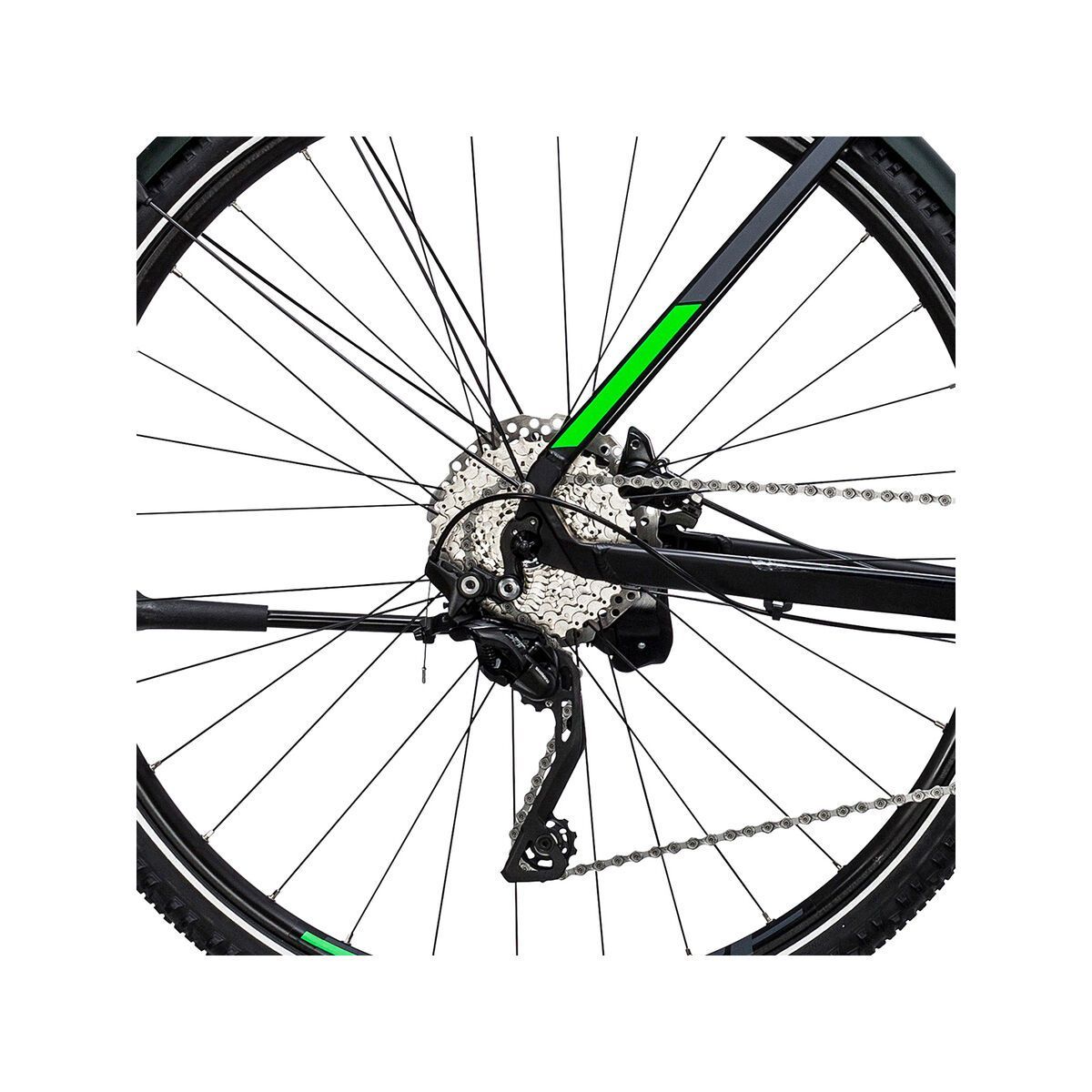 Cube Cross Allroad, black´n´flashgreen - Bild 4