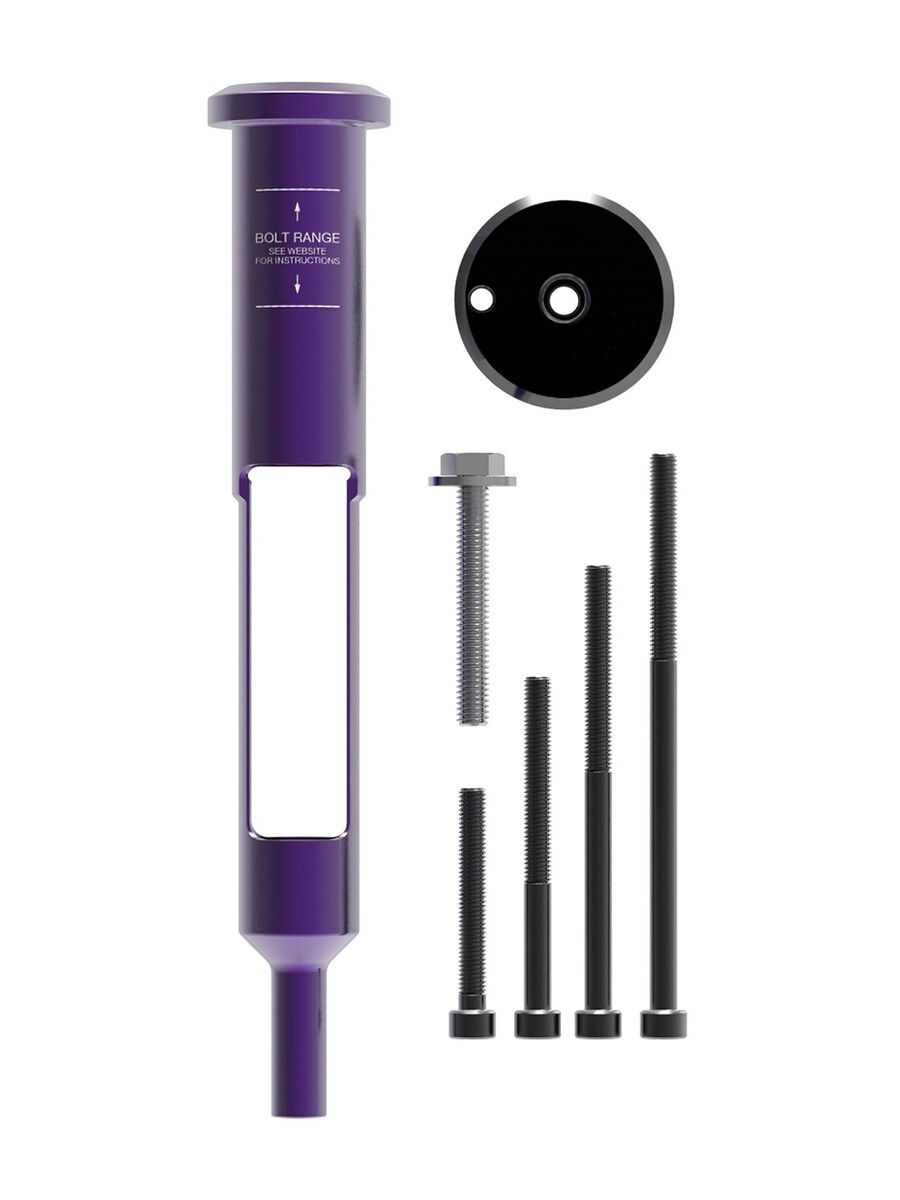 OneUp Components EDC Threadless Carrier, red - Bild 1