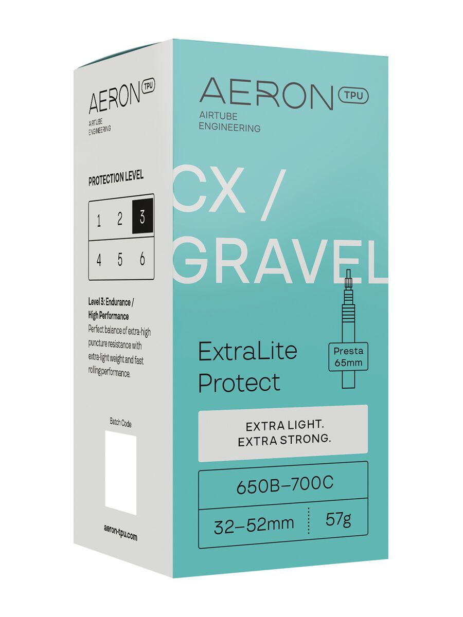 Aeron CX/Gravel - ExtraLite Protect / 32-52 / SV65 / 650B-700C - Bild 3