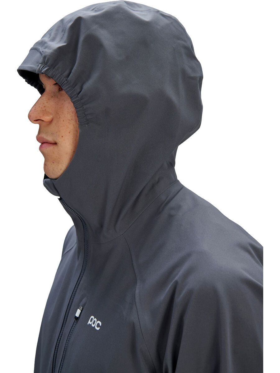 POC M's Motion Rain Jacket, sylvanite grey - Bild 7