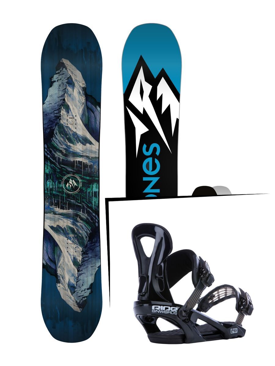 Set: Jones Mountain Twin 2017 + Ride LX (1178197S) - Bild 1