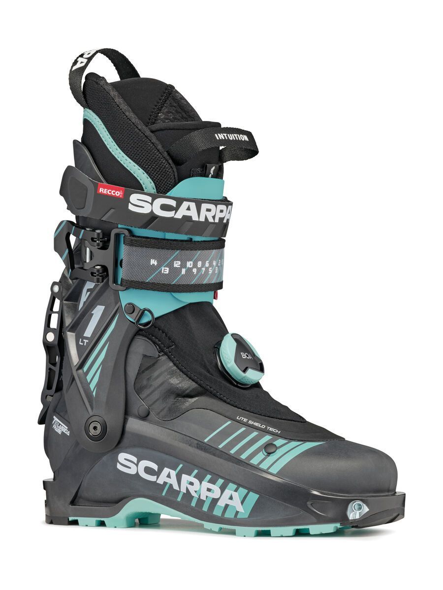 Scarpa F1 LT Women, carbon/aqua - Bild 1