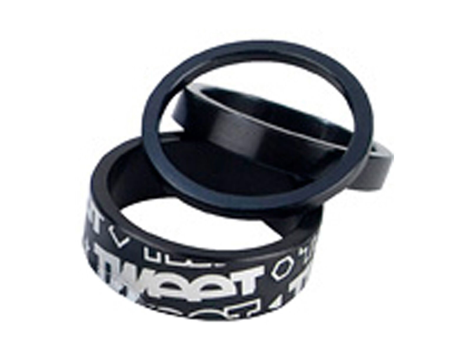 Spank Tweet Tweet Spacers, black - Bild 1