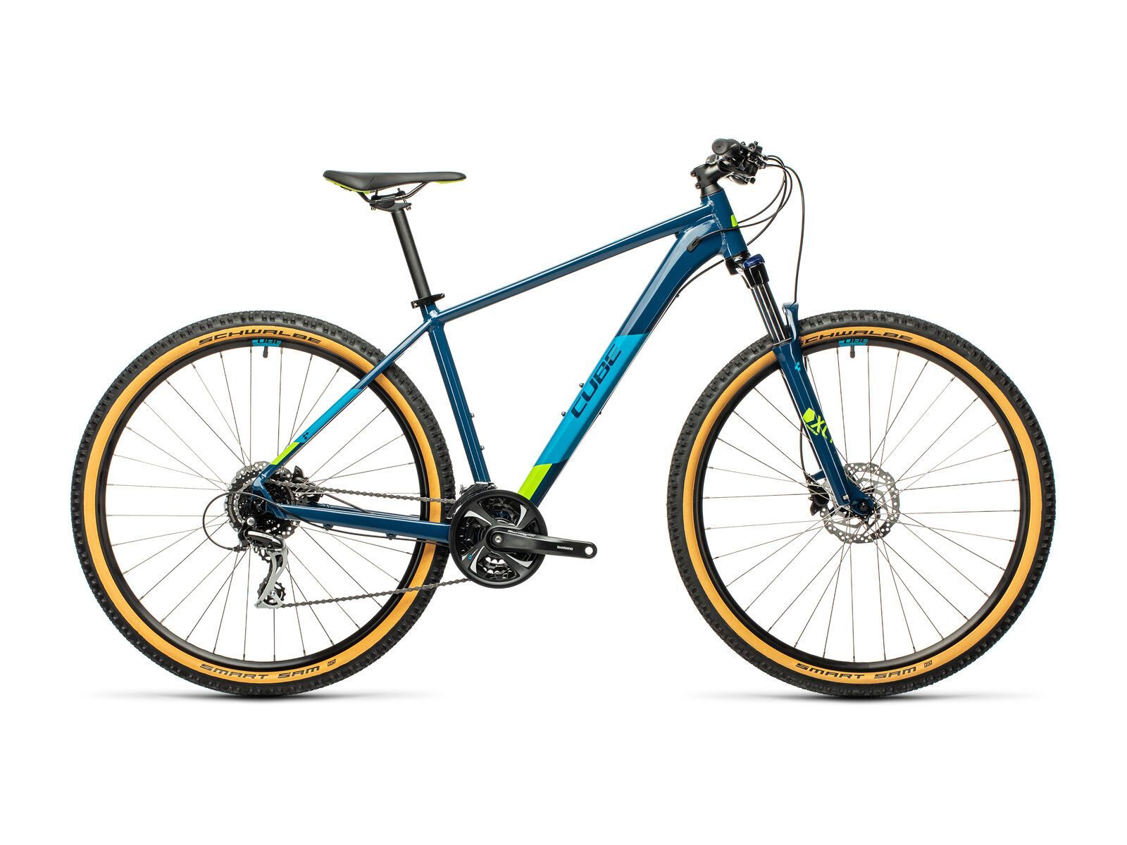 Cube Aim Race 27.5, blueberry´n´lime - Bild 1