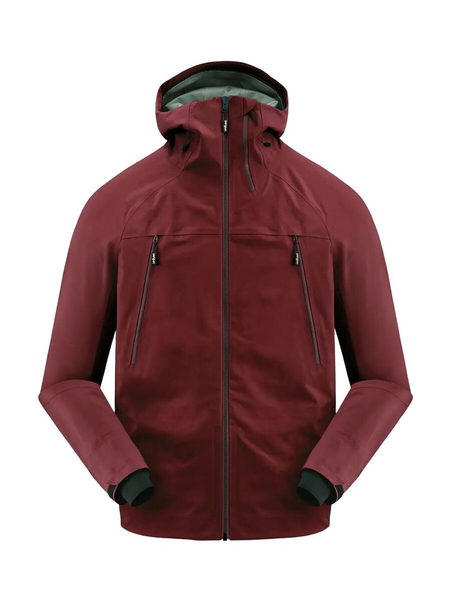 Penguin Männer 3 Lagen Dermizax Shell Jacke, mahagony red - Bild 1