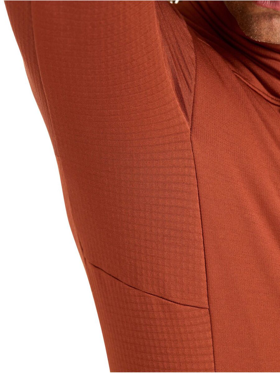 Ortovox Merino Fleece Grid Jacket M, dark arctic grey - Bild 5