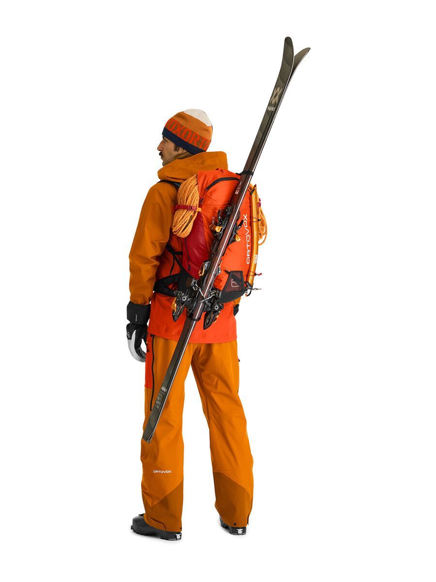 Ortovox 3L Ravine Shell Jacket M, hot orange - Bild 7