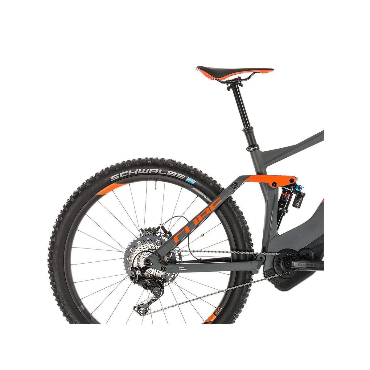 Cube Stereo Hybrid 140 TM 500 Kiox 27.5, grey´n´orange - Bild 5