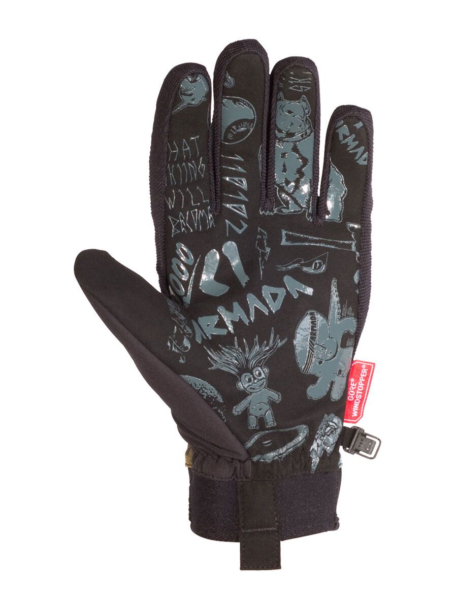 Armada Carmel Windstopper Glove, black wash - Bild 2