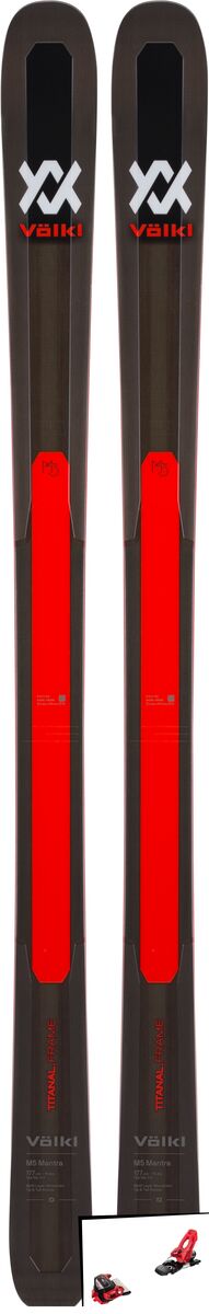 Set: Völkl M5 Mantra 2019 + Tyrolia Attack² 11 GW red - Bild 1