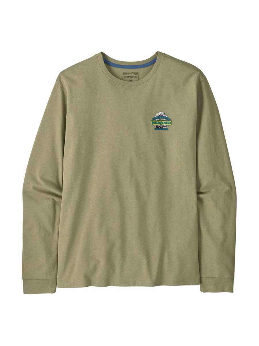 Patagonia Men's Long-Sleeved Great Waves Responsibili-Tee, gumtree green - Bild 1