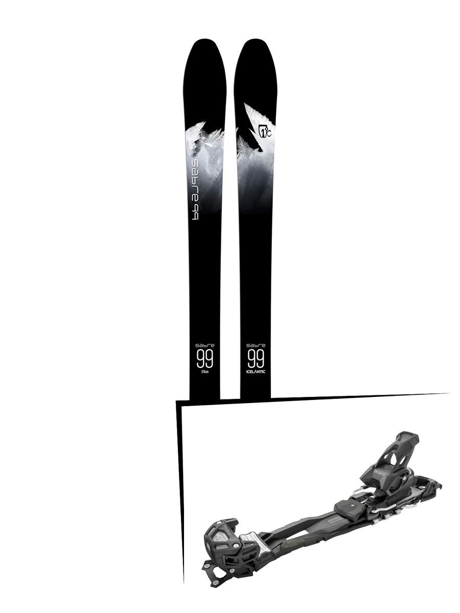 Set: Icelantic Sabre 99 2018 + Tyrolia Adrenalin 13 AT solid black - Bild 1