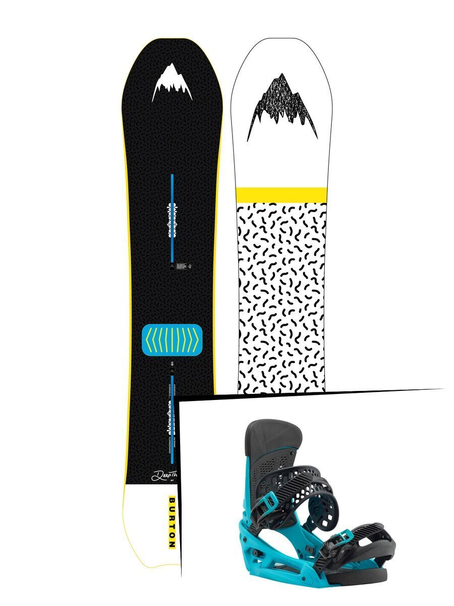 Set: Burton Deep Thinker 2019 +  Malavita EST (1931049S) - Bild 1