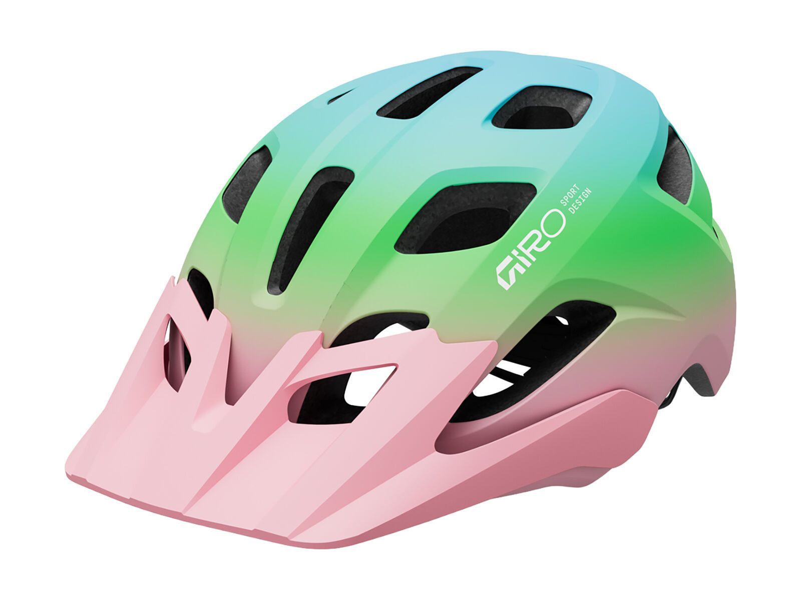 Giro Tremor Child MIPS, matte pink/green - Bild 1