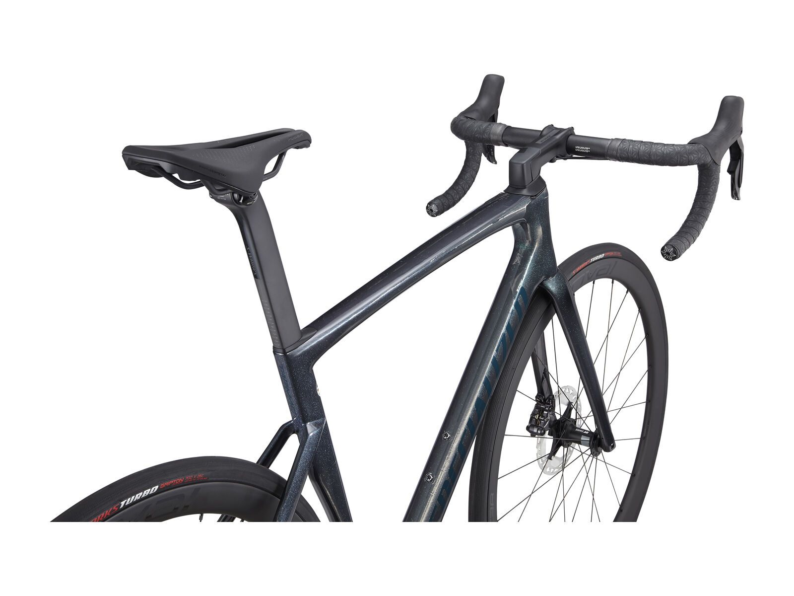 Specialized Tarmac SL7 Expert, gloss carbon/oil tint/forest green - Bild 4