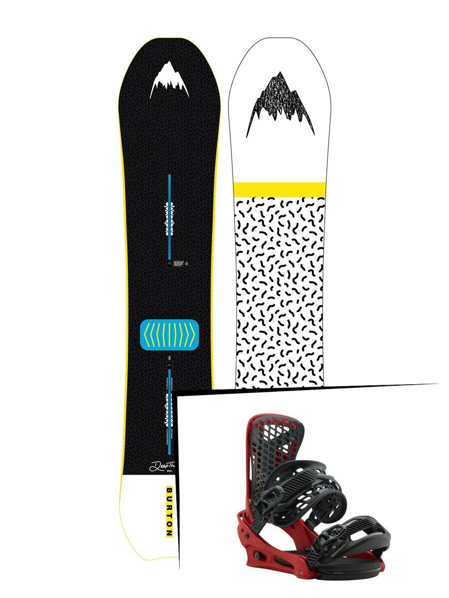 Set: Burton Deep Thinker 2019 +  Genesis (1930972S) - Bild 1