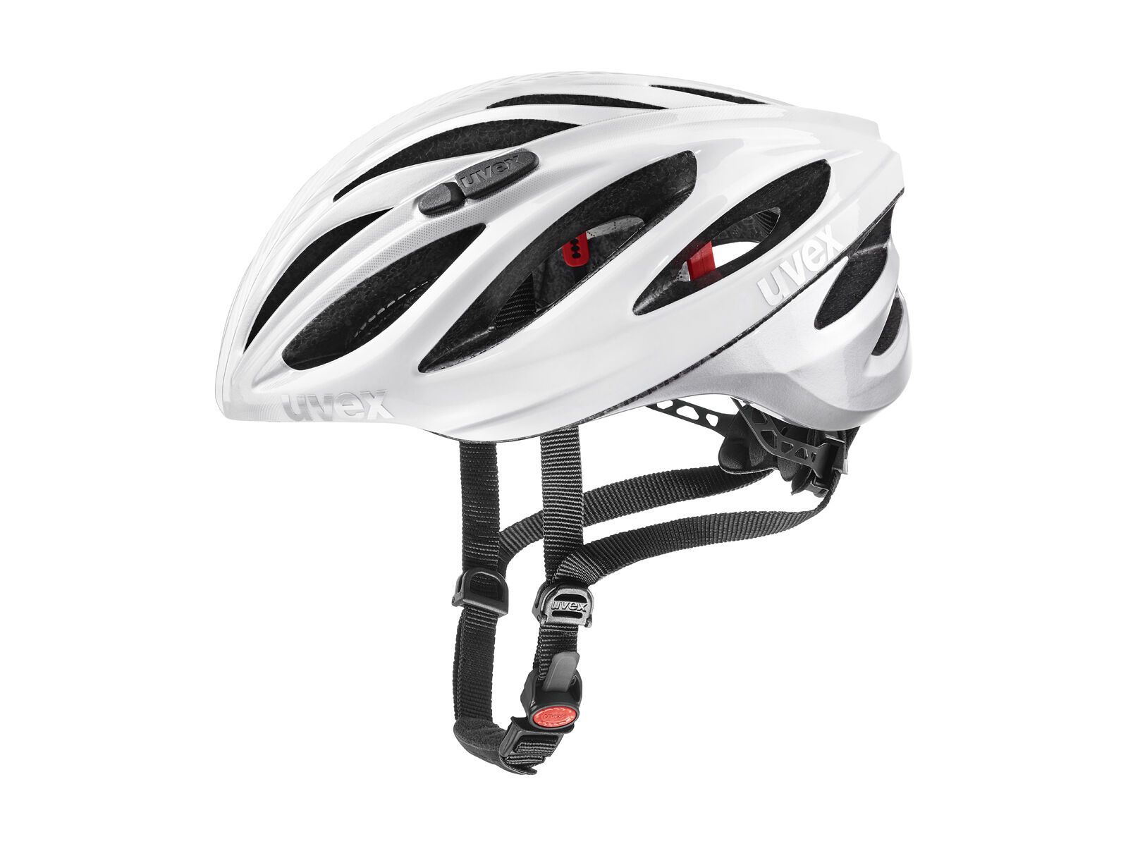 uvex boss race, white silver - Bild 1