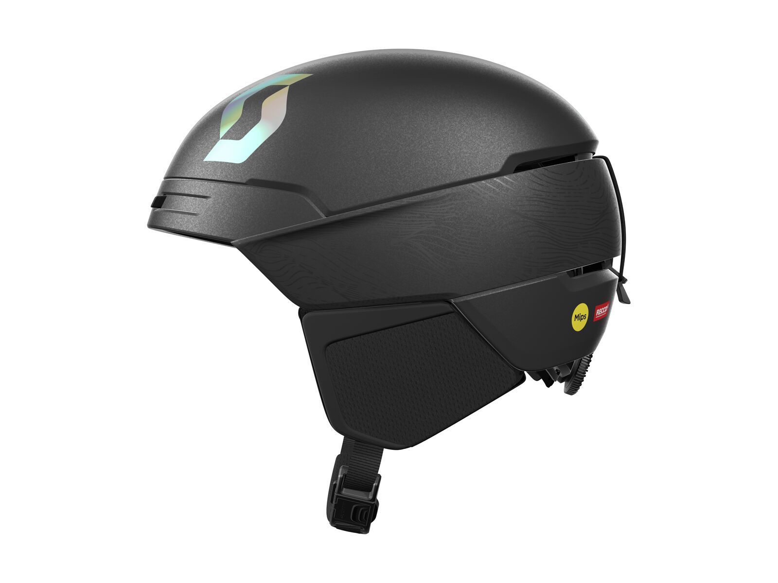 Scott Flow Pro MIPS, granite black/holo grey - Bild 2