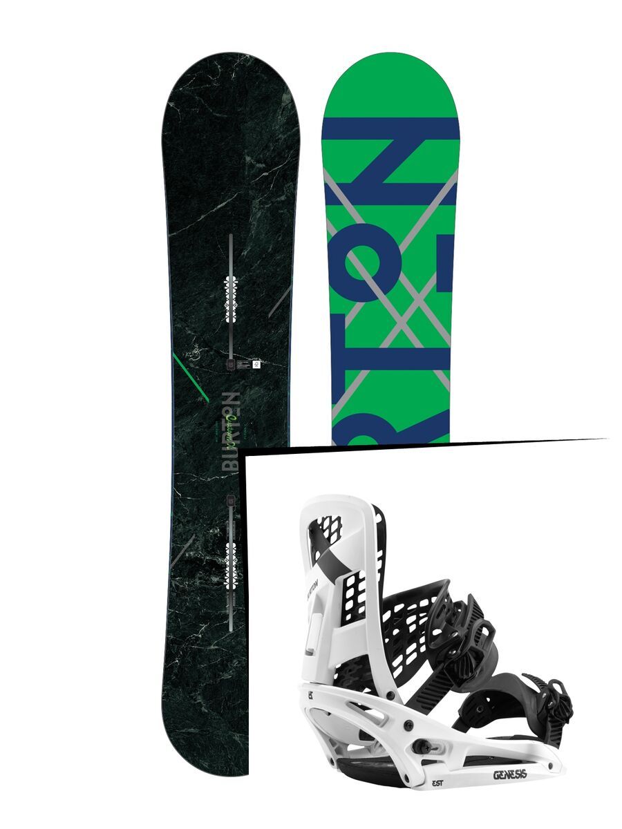 Set: Burton Custom X Flying V 2017 +  Genesis EST (1712784S) - Bild 1
