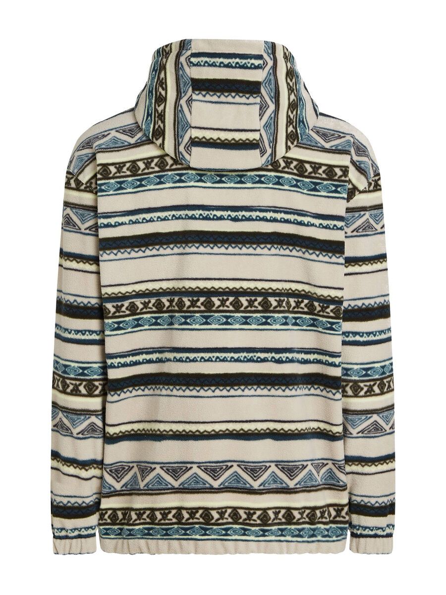 O’Neill Superfleece HZ Hoodie, grey ikat stripe - Bild 2
