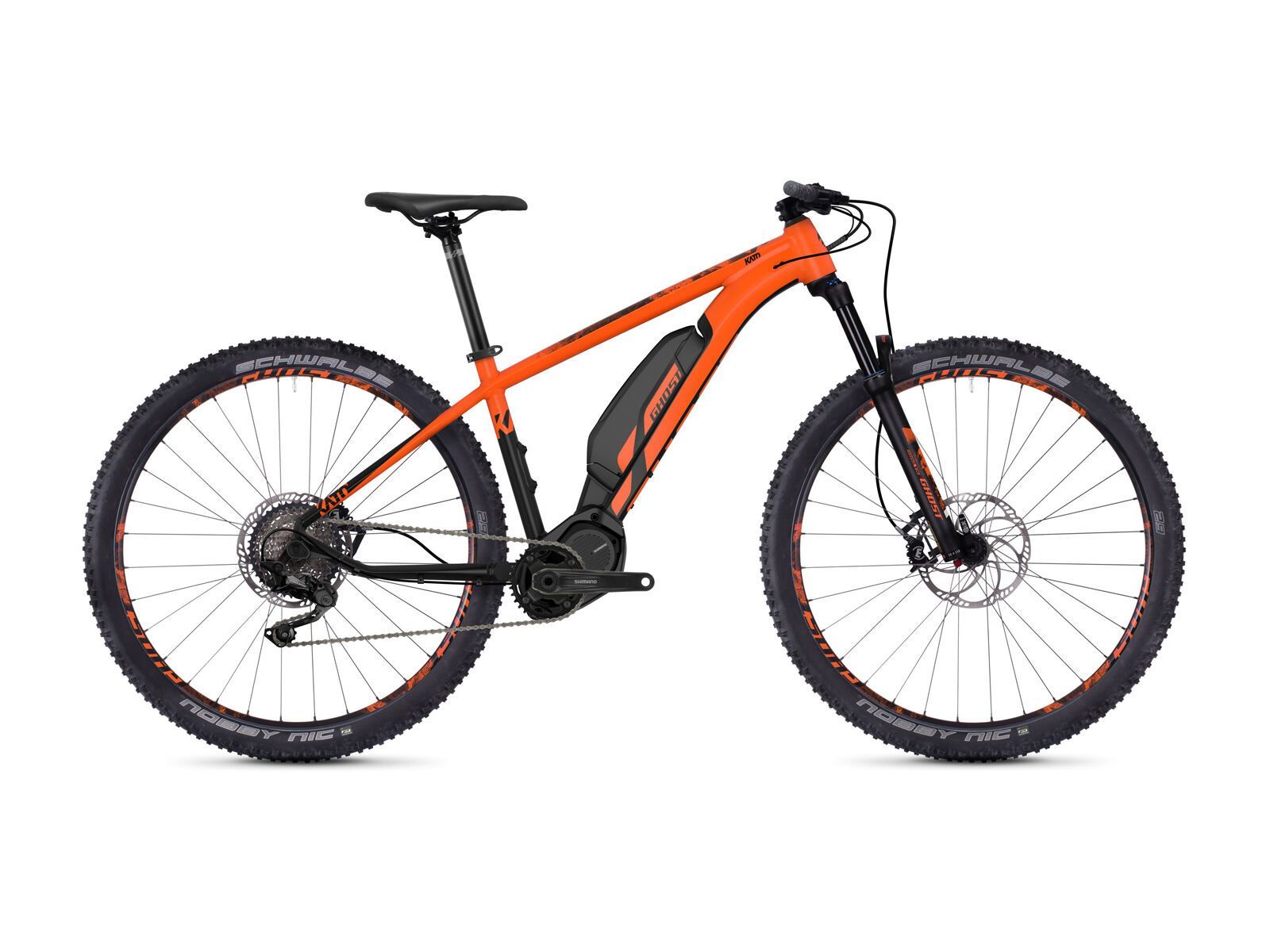 Ghost Hybride Kato S3.9 AL, neon orange/night black - Bild 1