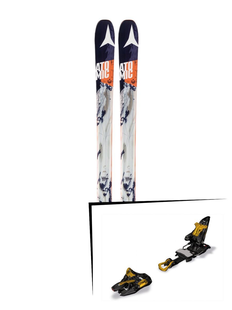 Atomic Set: Backland 95 2016 + Marker Kingpin 13 - Bild 1