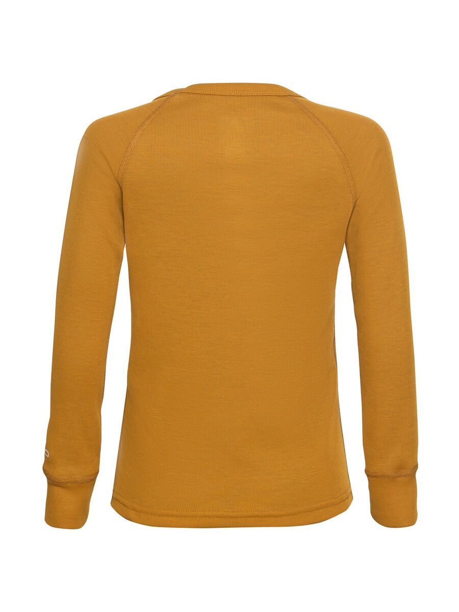 Odlo Active Warm Eco Trend Kids Long-Sleeve Base Layer Top, buckthorn brown - Bild 2