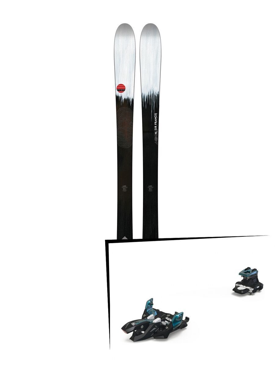 Set: Line Sir Francis Bacon 2018 + Marker Alpinist 9 black/turquoise - Bild 1