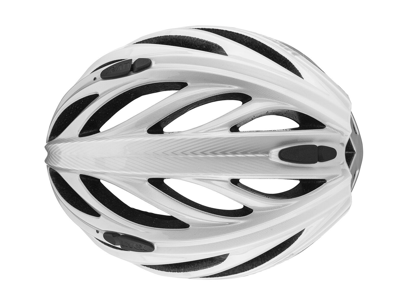 uvex boss race, white silver - Bild 4