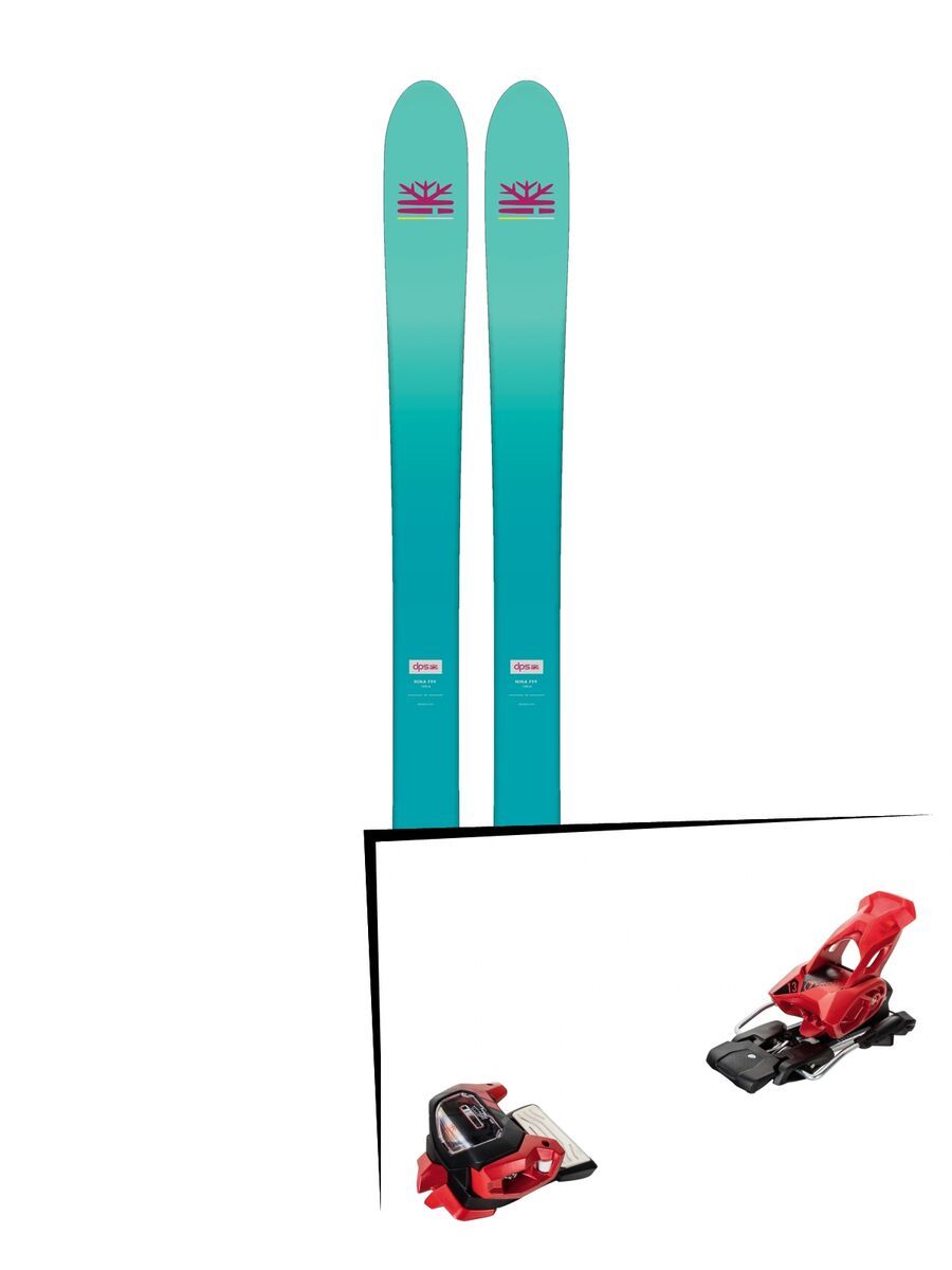 Set: DPS Skis Nina F99 Foundation 2018 + Tyrolia Attack² 13 GW red - Bild 1