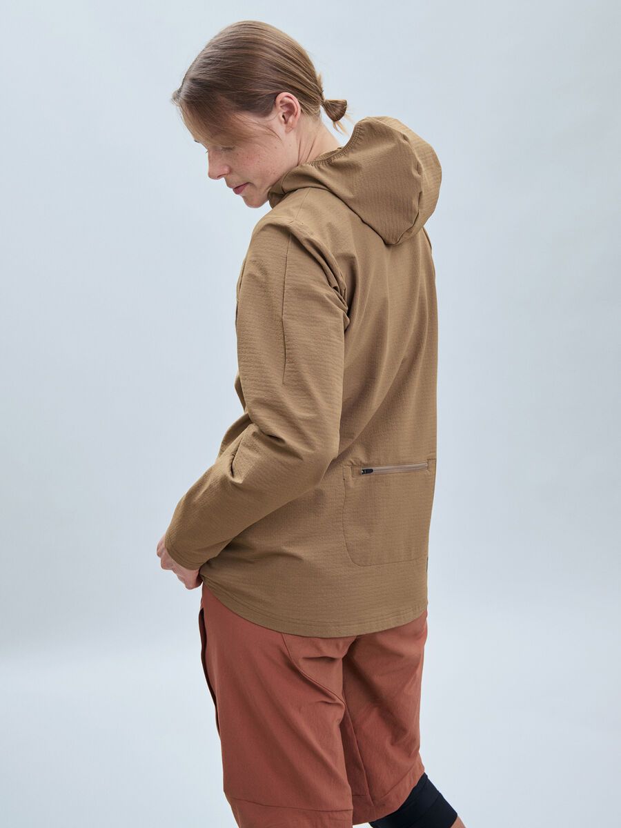 POC W's Mantle Thermal Hoodie, jasper brown - Bild 7